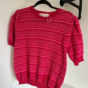 Knit Mix/ size XL/ Hot Pink